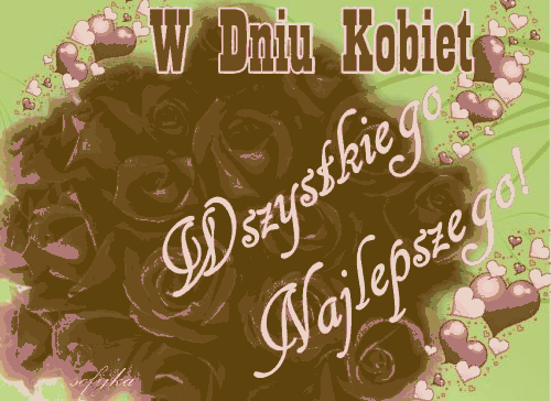 Mnóstwo czerwonych róż wszystkiego najlepszego w dniu kobiet